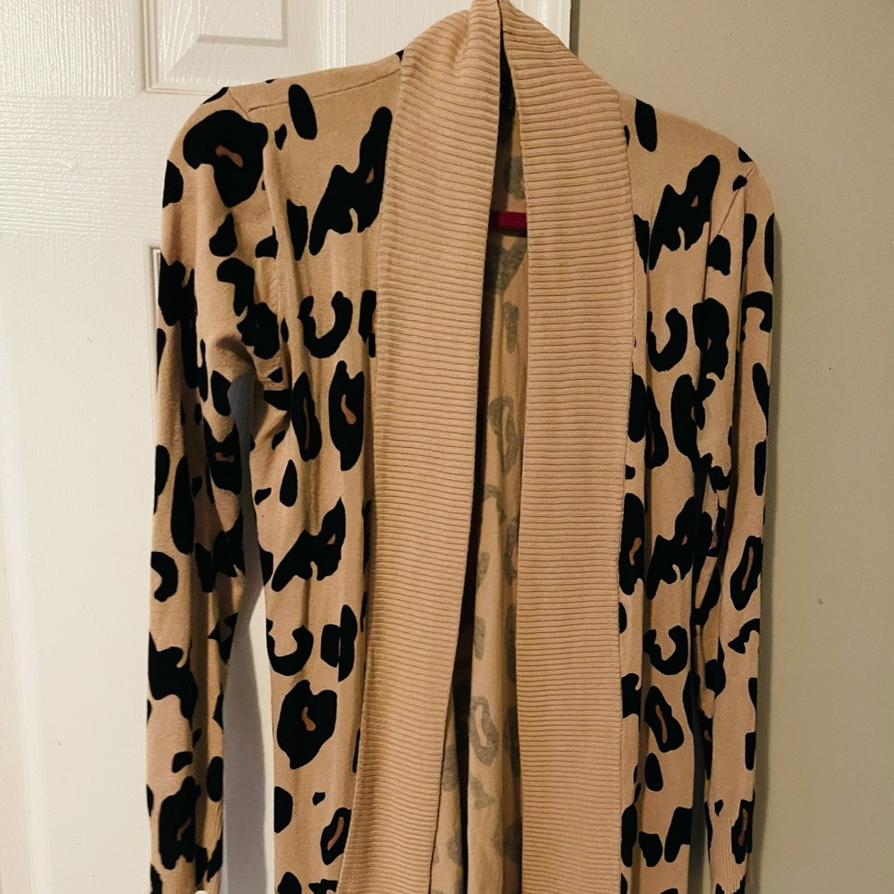 Leopard Cardigan